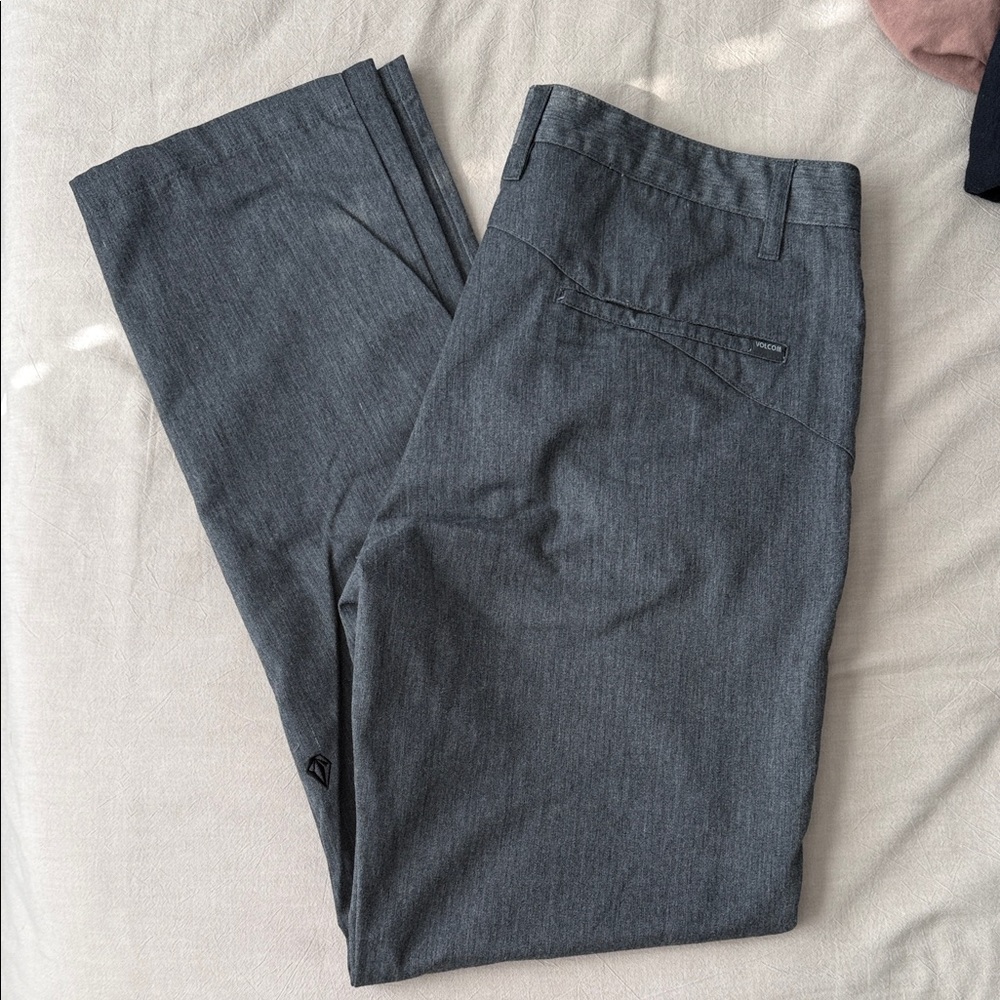 Volcom Charcoal Dress Pants for Men